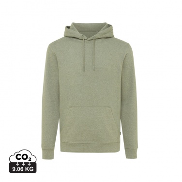 Logo trade business gifts image of: Iqoniq Torres recycled cotton hoodie undyed