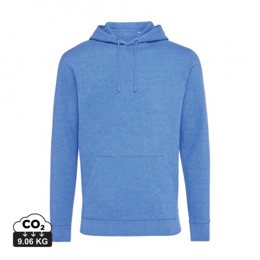 Logo trade promotional products image of: Iqoniq Torres recycled cotton hoodie undyed