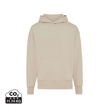 Logo trade promotional gifts image of: Iqoniq Yoho recycled cotton relaxed hoodie