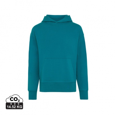 Logo trade corporate gifts image of: Iqoniq Yoho recycled cotton relaxed hoodie