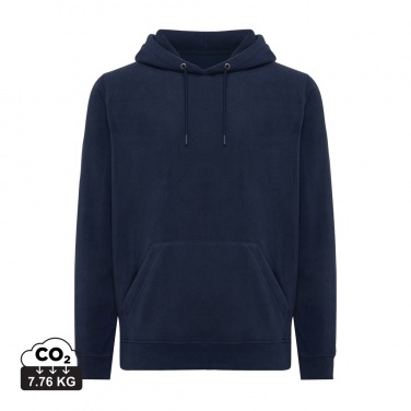 Logotrade promotional product image of: Iqoniq Trivor recycled polyester microfleece hoodie