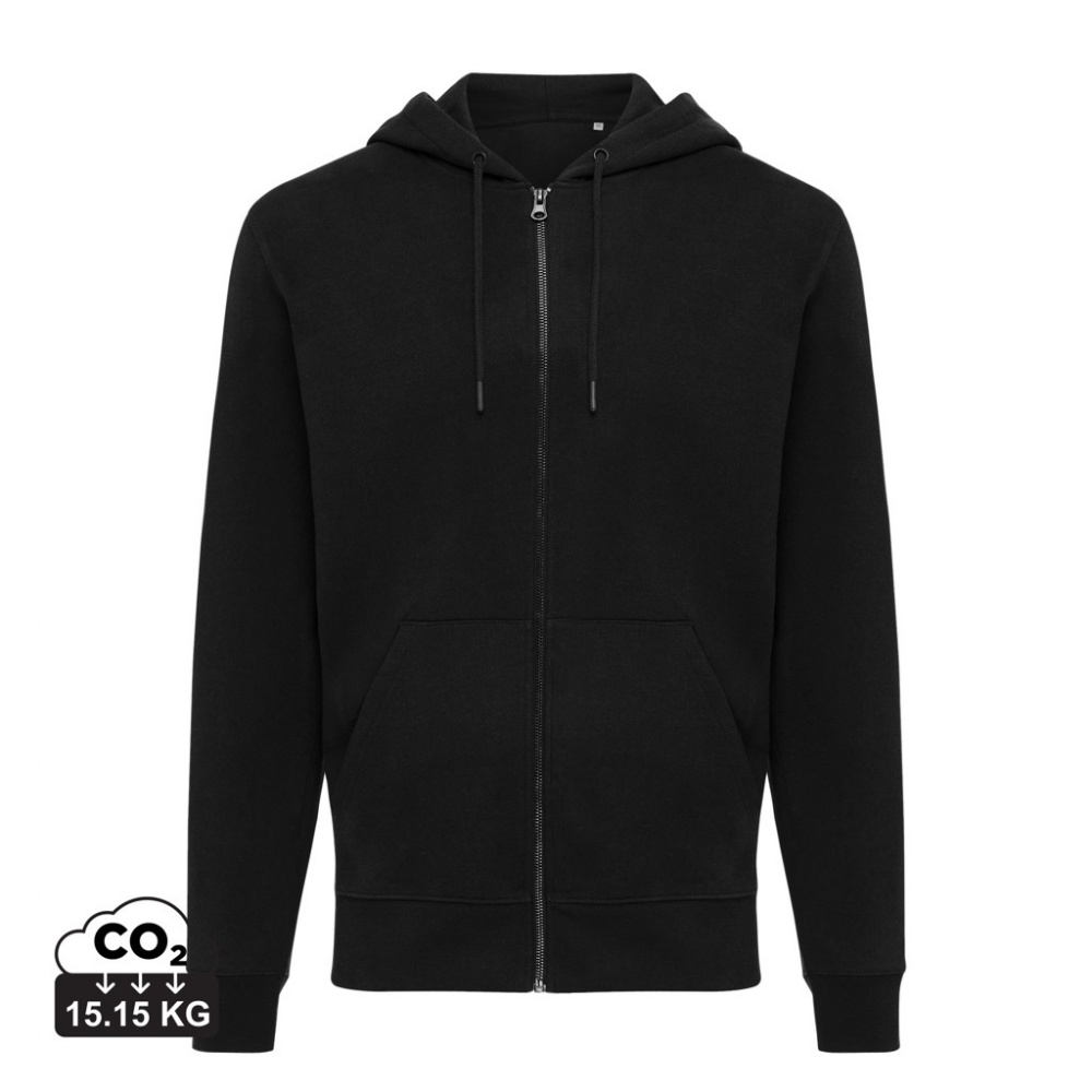Logotrade promotional giveaway picture of: Iqoniq Abisko recycled cotton zip through hoodie