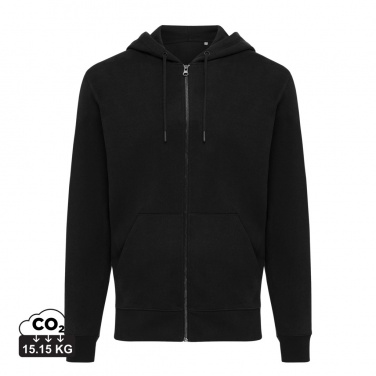 Logotrade corporate gifts photo of: Iqoniq Abisko recycled cotton zip through hoodie