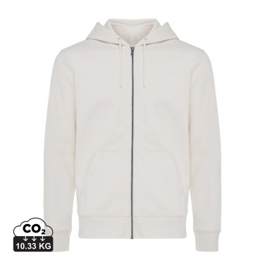 Logotrade promotional item image of: Iqoniq Abisko recycled cotton zip through hoodie