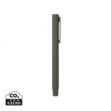 Logo trade promotional item photo of: VINGA Baltimore RCS recycled SS pen