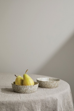 Logo trade promotional giveaways image of: VINGA Nuvem stoneware mini bowl, 2 pcs set