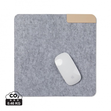 Logotrade promotional product picture of: VINGA Albon GRS recycled felt mouse pad