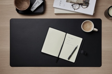 Logo trade corporate gift photo of: VINGA Timo PU RCS RPET desk pad