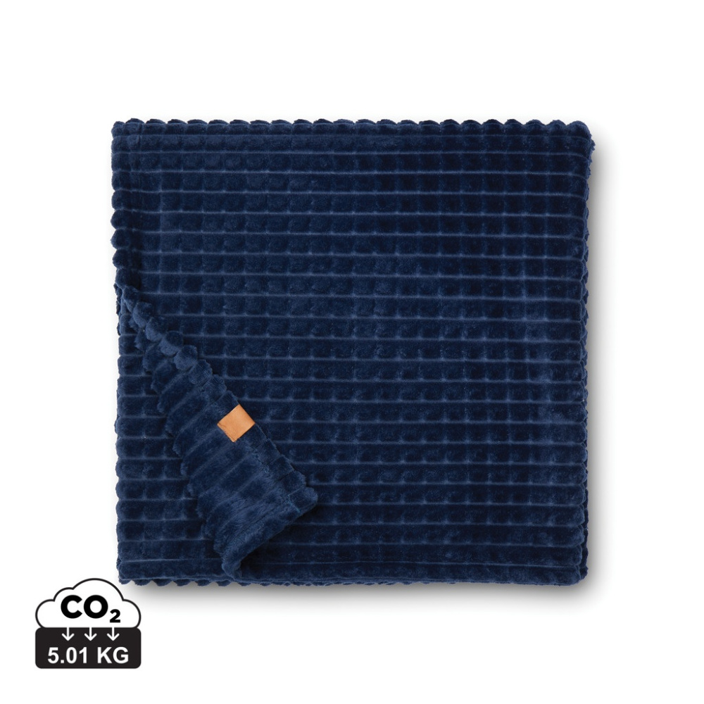 Logo trade promotional gifts picture of: VINGA Branson GRS rpet blanket