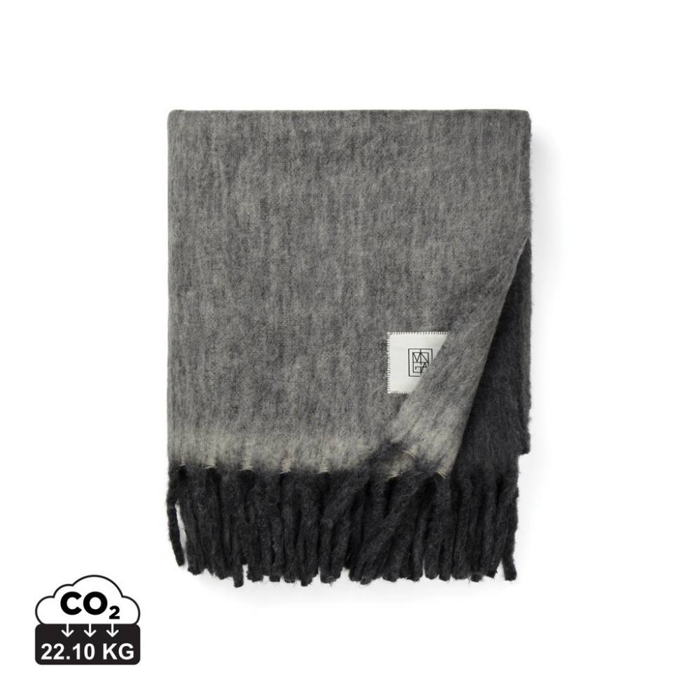 Logotrade promotional products photo of: Vinga Saletto wool blend blanket