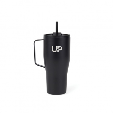 Logo trade promotional item photo of: VINGA Eos voyager RCS recycled SS 800ml thermos cup