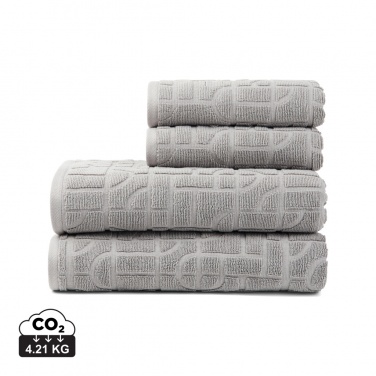 Logo trade promotional giveaway photo of: VINGA Verso OCS organic cotton towel, 4 pcs set