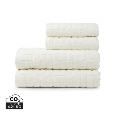 Logotrade promotional item picture of: VINGA Verso OCS organic cotton towel, 4 pcs set