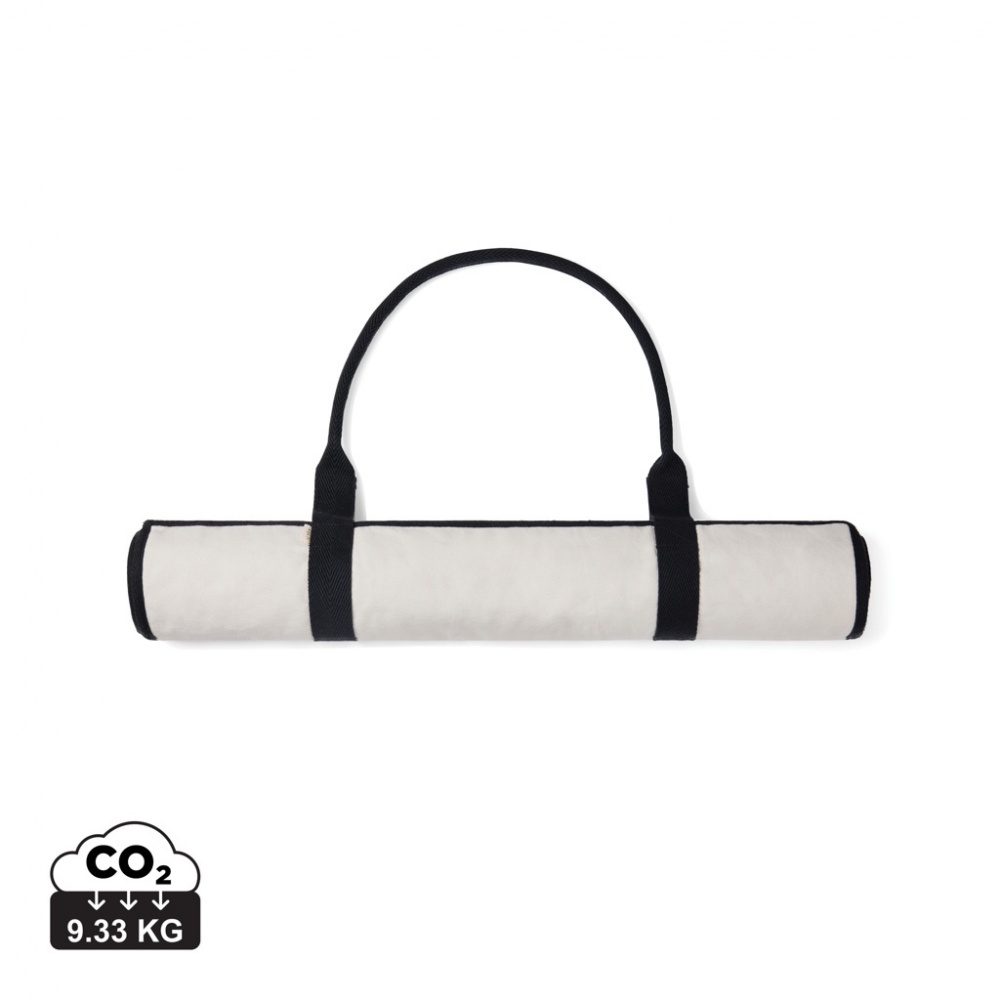 Logo trade promotional item photo of: VINGA Volonne AWARE™ recycled canvas beach mat