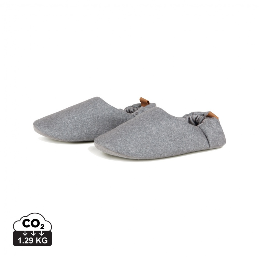 Logo trade promotional merchandise picture of: VINGA Moulton RCS RPET slippers S/M