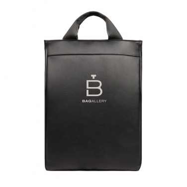 Logo trade corporate gifts picture of: VINGA Bermond RCS recycled PU backpack