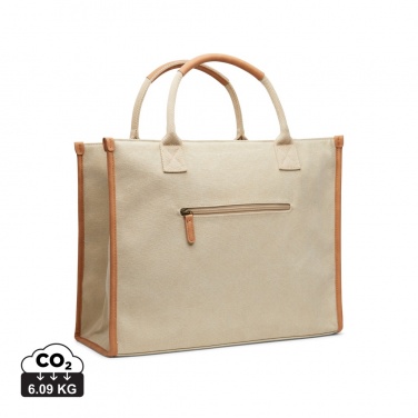 Logotrade promotional product image of: VINGA Bosler RCS recycled canvas office tote