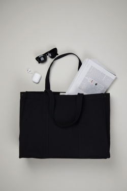Logotrade advertising product picture of: VINGA Hilo AWARE™ recycled canvas maxi tote bag
