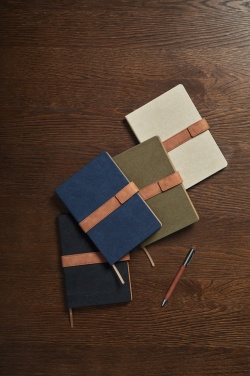 Logo trade promotional giveaways picture of: VINGA Bosler RCS recycled paper notebook
