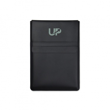 Logo trade promotional gifts picture of: VINGA Timo PU RCS RPET 14" laptop sleeve