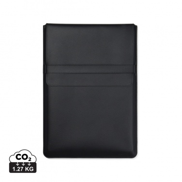 Logo trade business gifts image of: VINGA Timo PU RCS RPET 14" laptop sleeve