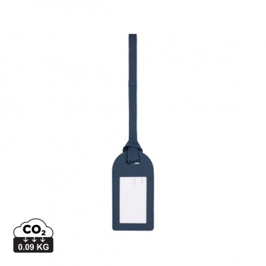 Logotrade promotional gift image of: VINGA Baltimore RCS recycled polyester luggage tag