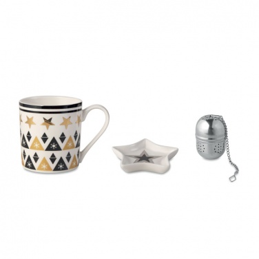 Logotrade promotional gift image of: Mug mini plate filter in box