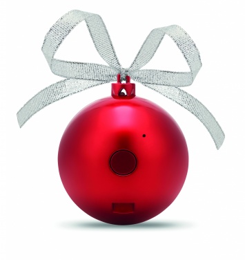 Logo trade promotional giveaways image of: Speaker Christmas ball