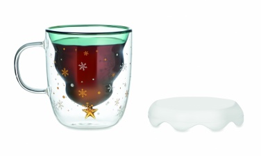 Logotrade advertising product picture of: Double wall borosilicate mug