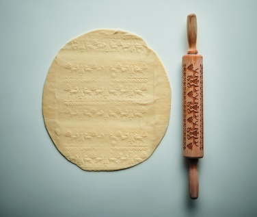 Logotrade business gift image of: Christmas pastry wooden rolling