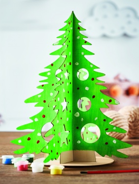 Logo trade corporate gifts picture of: DIY wooden Christmas tree