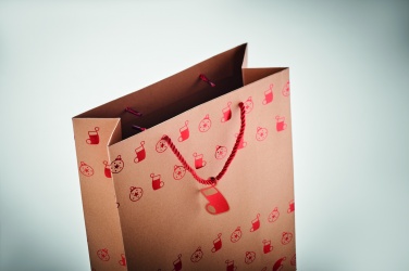 Logotrade promotional item image of: Gift paper bag with pattern
