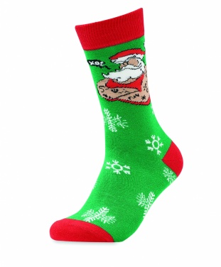 Logotrade promotional product picture of: Pair of Christmas socks L
