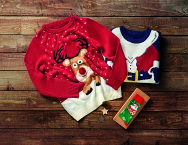 Logo trade promotional gifts image of: Christmas sweater L/XL