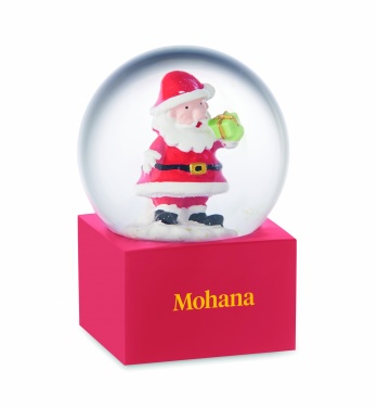 Logo trade promotional product photo of: Small snow ball glass ornament