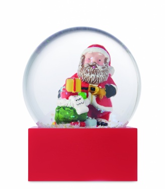 Logotrade advertising products photo of: Snow ball glass ornament