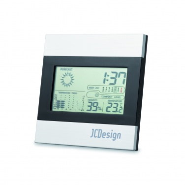 Logotrade advertising product image of: Weather station and clock
