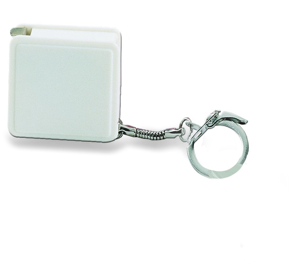 Logotrade promotional item picture of: Key ring w/ flexible ruler 1m, Vantaa