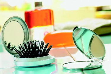 Logotrade promotional item image of: Foldable brush/mirror