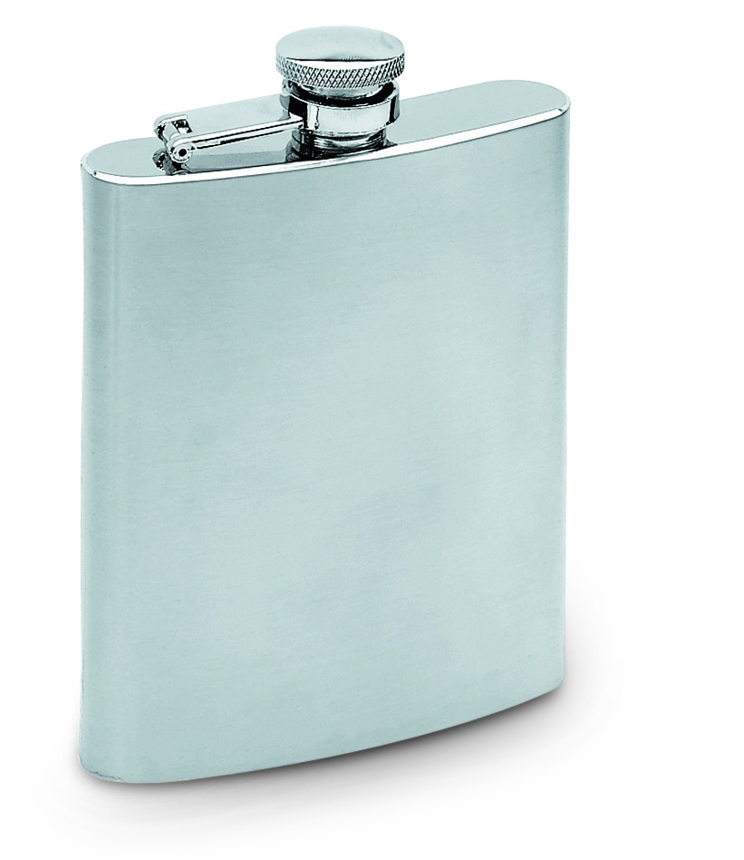 Logotrade promotional product picture of: Slim hip flask 200ml