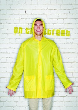 Logotrade business gift image of: PVC raincoat with hood