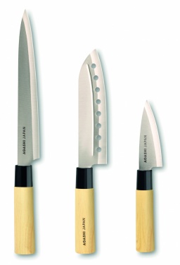 Logo trade advertising product photo of: Japanese style knife set