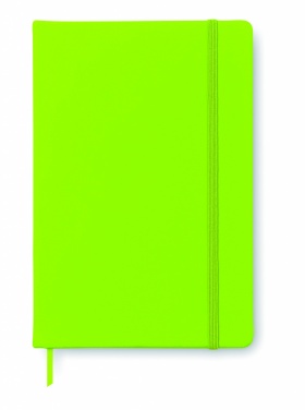 Logotrade promotional gift image of: A6 notebook 96 lined sheets