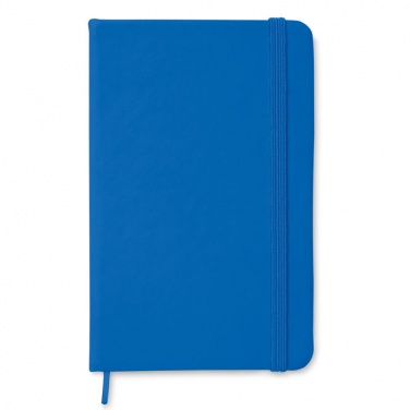 Logo trade promotional giveaway photo of: A6 notebook 96 lined sheets