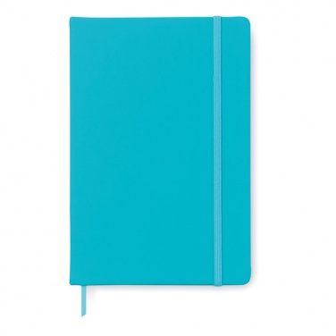 Logo trade corporate gifts image of: A5 notebook 96 lined sheets