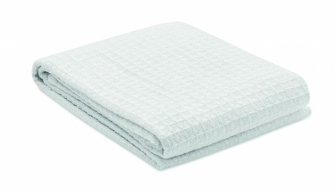 Logotrade promotional product image of: Cotton wafle blanket 350 gr/m²