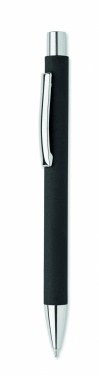Logo trade promotional products image of: Recycled paper push ball pen