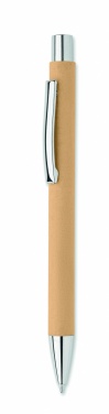 Logo trade promotional gift photo of: Recycled paper push ball pen