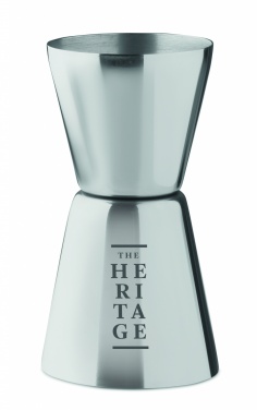 Logo trade promotional items picture of: Stainless steel jigger