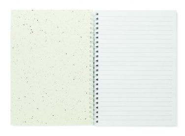 Logo trade promotional products picture of: A5 seed paper cover notebook